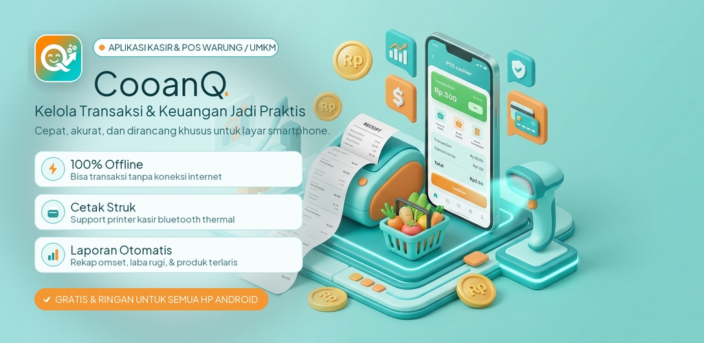 CooanQ Smart POS & Multi-Outlet Cashier